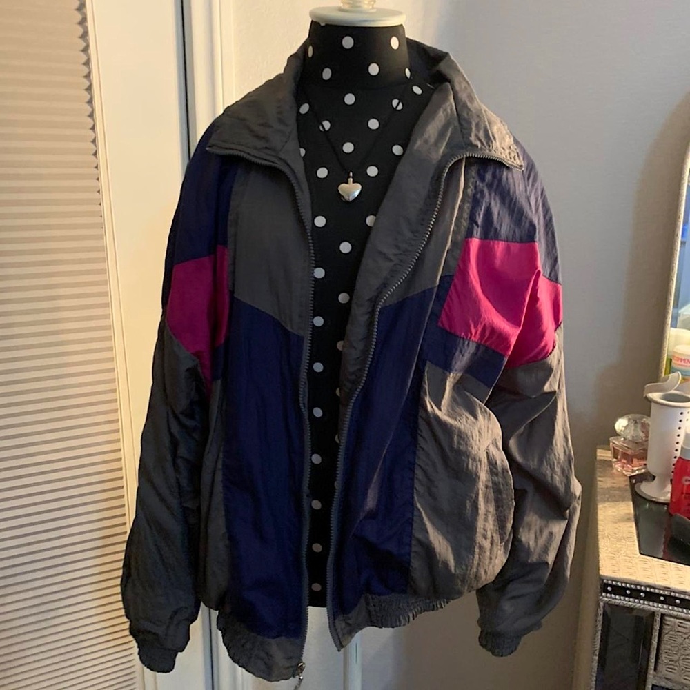 90’s Vintage Vizor Windbreaker